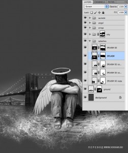 Как сделать фотошоп ангела